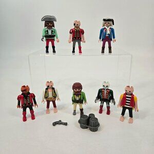 Playmobil Pirate Figures Mixed Lot Replacements Incomplete Captain Ghost Crew
